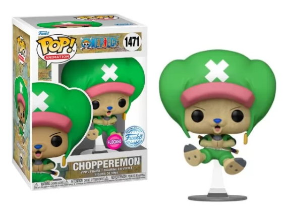 *PRÉ RESERVA* Funko POP One Piece - Choppermon (Wano) (Flocked) (Funko Special Edition) - 1471