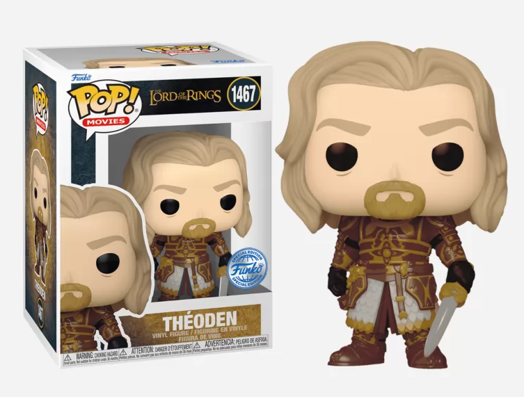 *PRÉ RESERVA* Funko POP! Lord of The Rings - Theoden - Special Edition