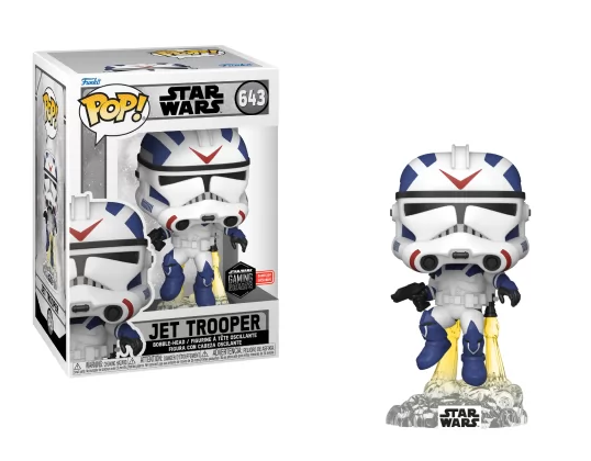 *PRÉ RESERVA* Funko POP! Star Wars - Jet Trooper Gaming Greats Gamestop Exclusive - 643