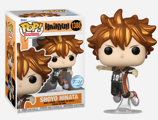*PRÉ RESERVA* Funko POP! Haikyu - Shoyo Hinata (Metallic) (Funko Special Edition) #1388