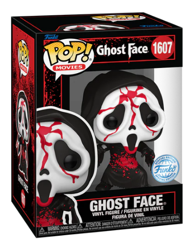 *PRÉ RESERVA* Funko POP! Movies: Scream - Ghost Face Bloody - Exclusive - 1607