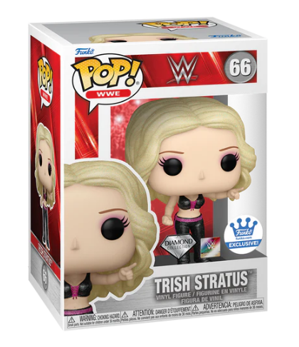 *PRÉ RESERVA* Funko POP! Sports: WWE - Trish Stratus - Diamond - Funko Sticker Exclusive - 66