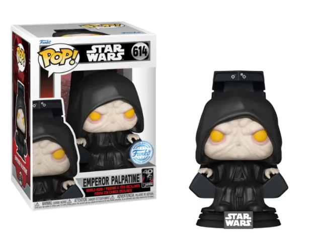 *PRÉ RESERVA* Funko POP! Star Wars - Emperor Palpatine Special Edition - 614