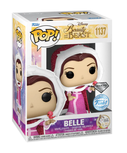 *PRÉ RESERVA* Funko POP! Disney Beauty & Beast Winter Belle "Winter" Special Edition (Diamond)