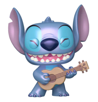 *PRÉ RESERVA* Funko Pop! Lilo & Stitch Disney - Stitch with Ukulele - 1044 Pearlescent