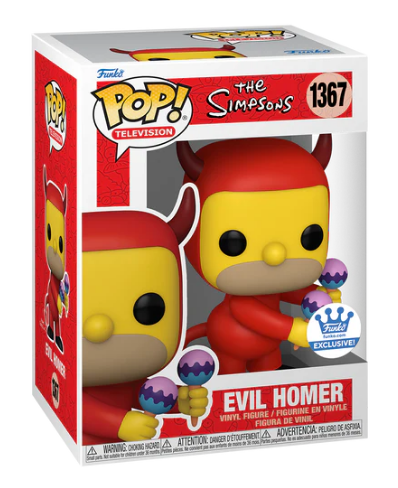 *PRÉ RESERVA* Funko Pop! The Simpsons - Evil Homer - 1367