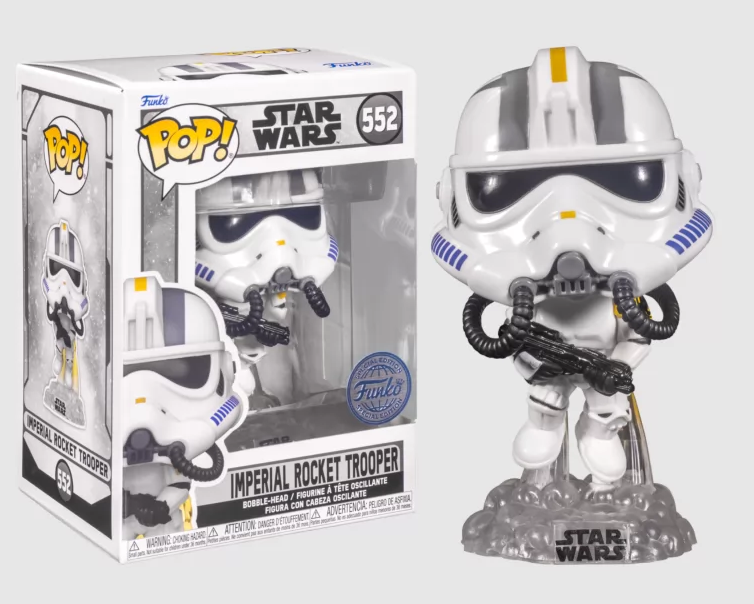 *PRÉ RESERVA* Funko POP! Star Wars - Battlefront - Imperial Rocket Trooper Special Edition - 552