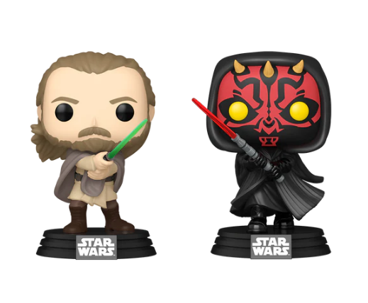 *PRÉ RESERVA* Funko POP! Star Wars - Qui-Gon Jinn Vs Darth Maul 2 Pack