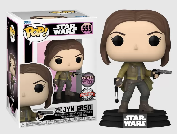 *PRÉ RESERVA* Funko POP! Star Wars - Jyn Erso Power of the Galaxy Special Edition - 555