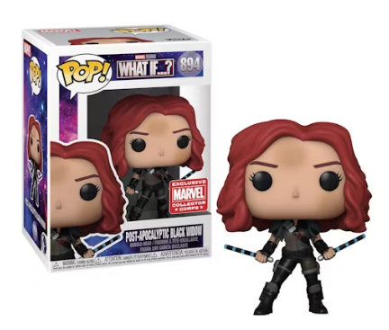 Funko Pop! Marvel What If? Post-Apocalyptic Black Widow Collector Corps Exclusive 894