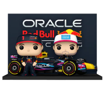 *PRÉ RESERVA* Funko Pop Pop Moment: Oracle Red Bull Racing Team - Max Verstappen & Sergio Perez Funko Pop - 07