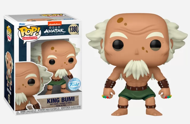 *PRÉ RESERVA* Funko POP! Animation: Avatar - The Last Airbender - King Bumi - Exclusive - 1380