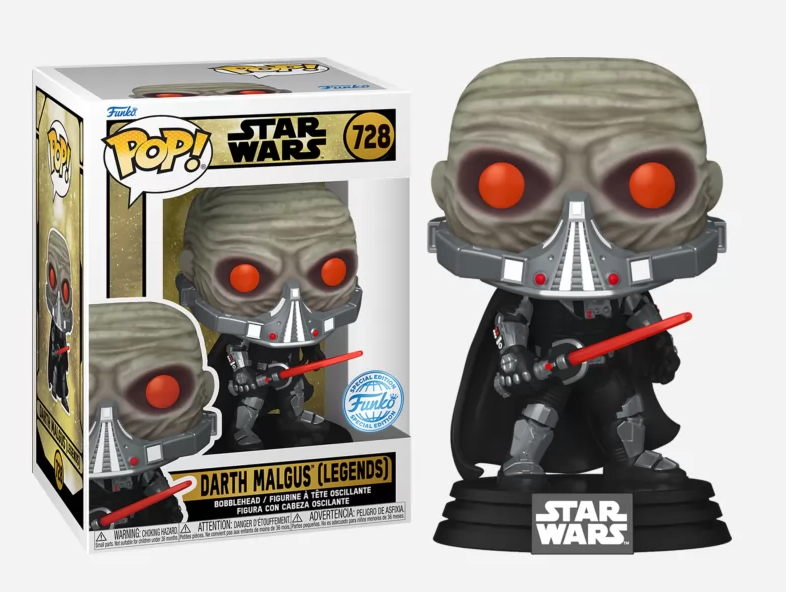 *PRÉ RESERVA* Funko POP! Star Wars - Knights of the Old Republic - Darth Malgus (Legends) (Gaming Greats) (Funko Special Edition)