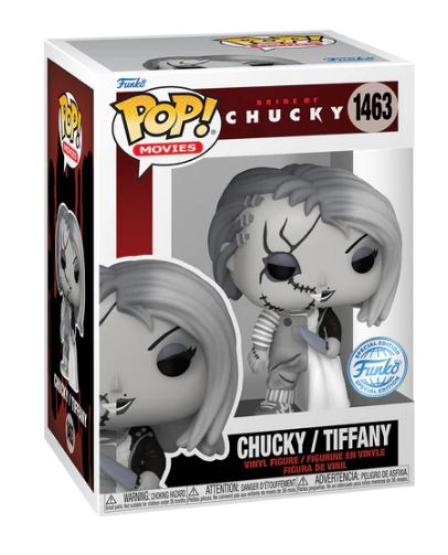 *PRÉ RESERVA* Funko POP! Movies: Bride of Chucky - Chucky/Tiffany - Exclusive - 1463