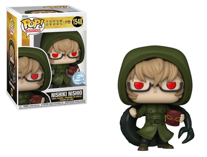 *PRÉ RESERVA* Funko POP! Animation: Tokyo Ghoul: Re - Nishiki Nishio - Exclusive - 1548