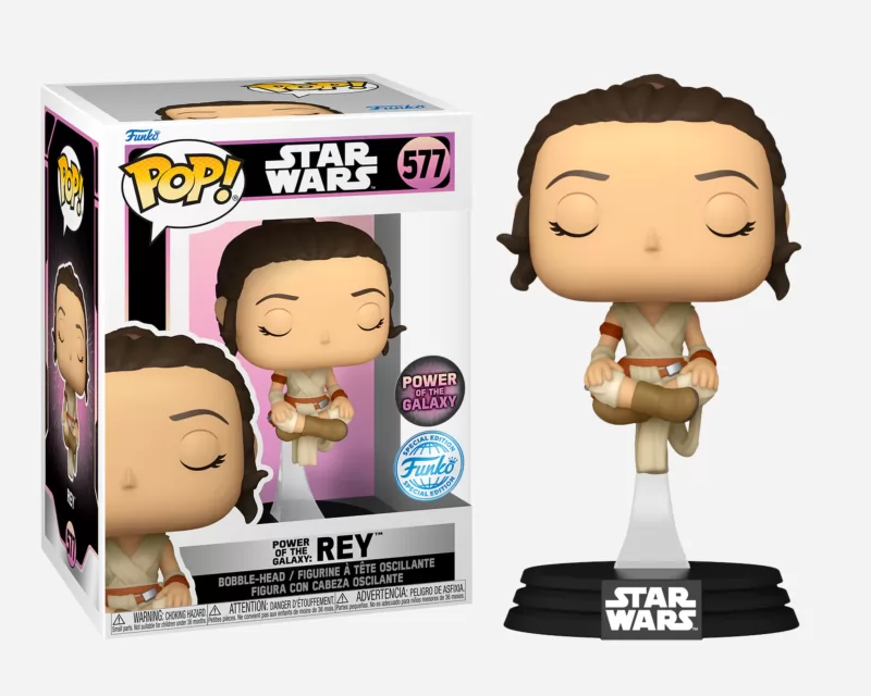 *PRÉ RESERVA* Funko POP! Star Wars - Rey Power of the Galaxy Special Edition - 577