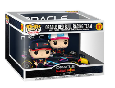 *PRÉ RESERVA* Funko Pop Pop Moment: Oracle Red Bull Racing Team - Max Verstappen & Sergio Perez Funko Pop - 07