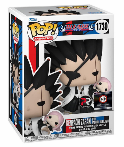 *PRÉ RESERVA* Funko POP! Animation: Bleach - Kenpachi Zaraki with Yachiru Kusajishi - 1730 - Special Edition Sticker