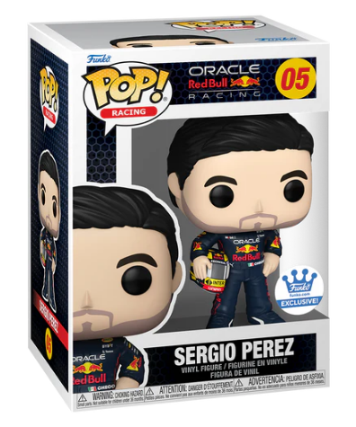 *PRÉ RESERVA* Funko POP! Sports: Racing Red Bull - Sergio Perez with Helmet - Exclusive - 05