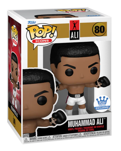 *PRÉ RESERVA* Funko POP Icons: Muhammad Ali (arms out) - 80