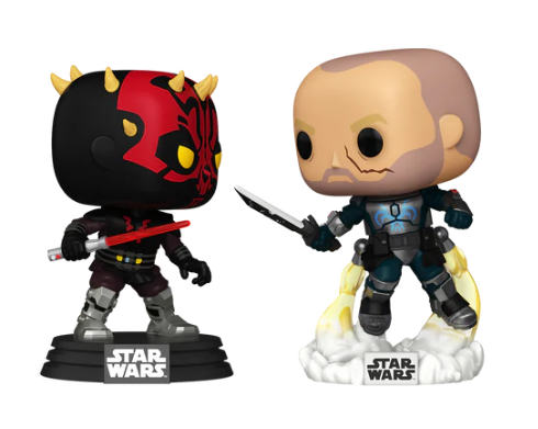 *PRÉ RESERVA* Funko POP! Star Wars - Darth Maul Vs. Pre Vizsla 2 Pack