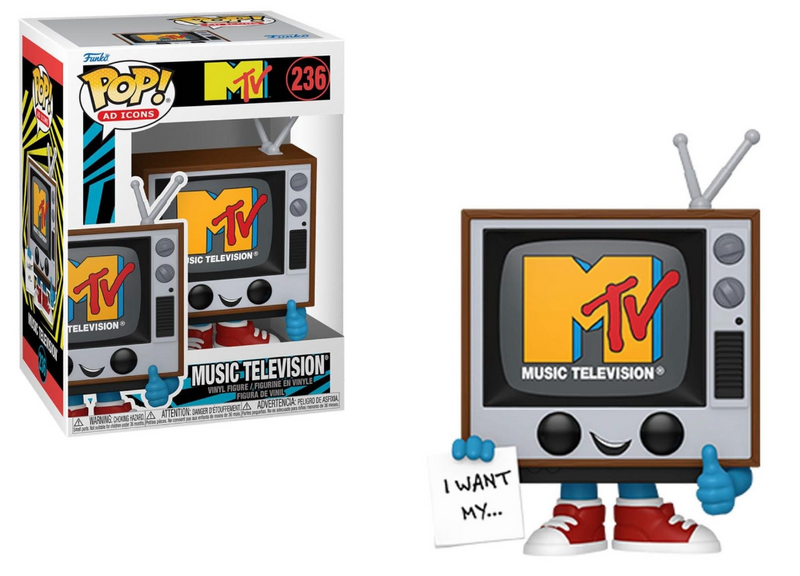 *PRÉ RESERVA* Funko POP! AD Icons: MTV - Music Television