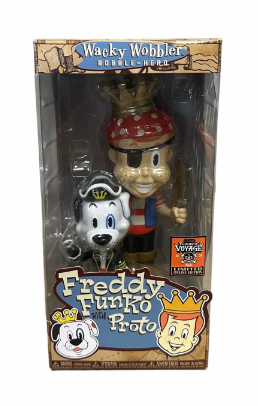 Freddy Funko with Proto Funko Wacky Wobbler | Freddy's Funtastic Voyage 2024 Online Edition