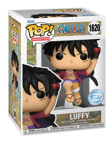 Funko POP One Piece - Luffy METALLIC - Exclusive - 1620