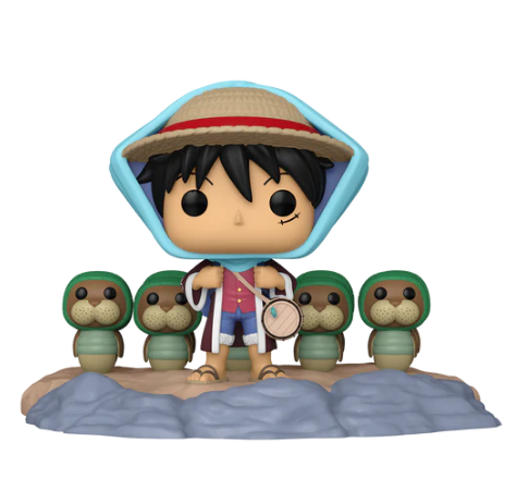 *PRÉ RESERVA* Funko POP! Moment: One Piece - Monkey D. Luffy Trains Kung Fu Dugong - 1637