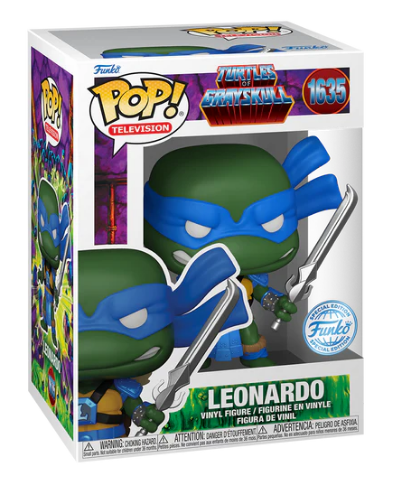 *PRÉ RESERVA* Funko Pop! Turtles of Grayskull – Leonardo 1635