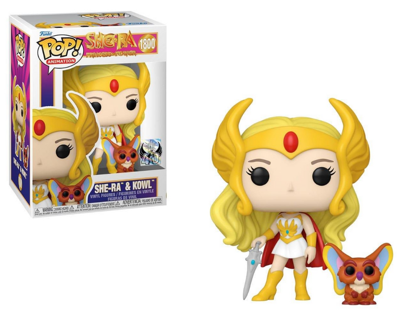 *PRÉ RESERVA* Funko POP! She-Ra: Princess of Power - She-Ra & Kowl - 1800