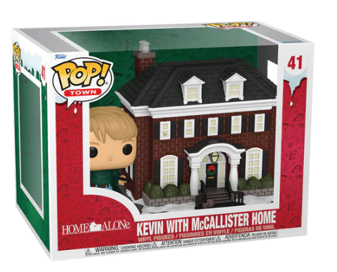 *PRÉ RESERVA* Funko Pop Town - Home Alone - Kevin with McCallister Home - 41