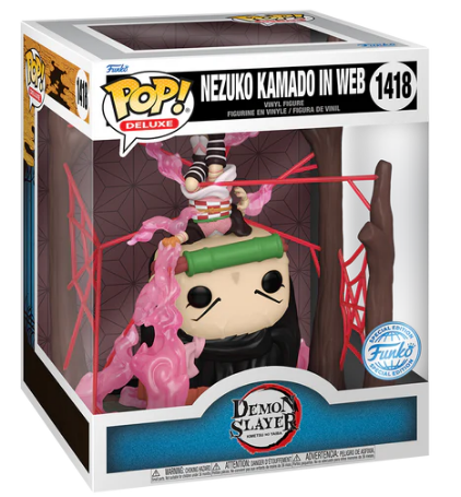 *PRÉ RESERVA* Funko POP! Deluxe Demon Slayer Nezuko Kamado in Web Special Edition GITD