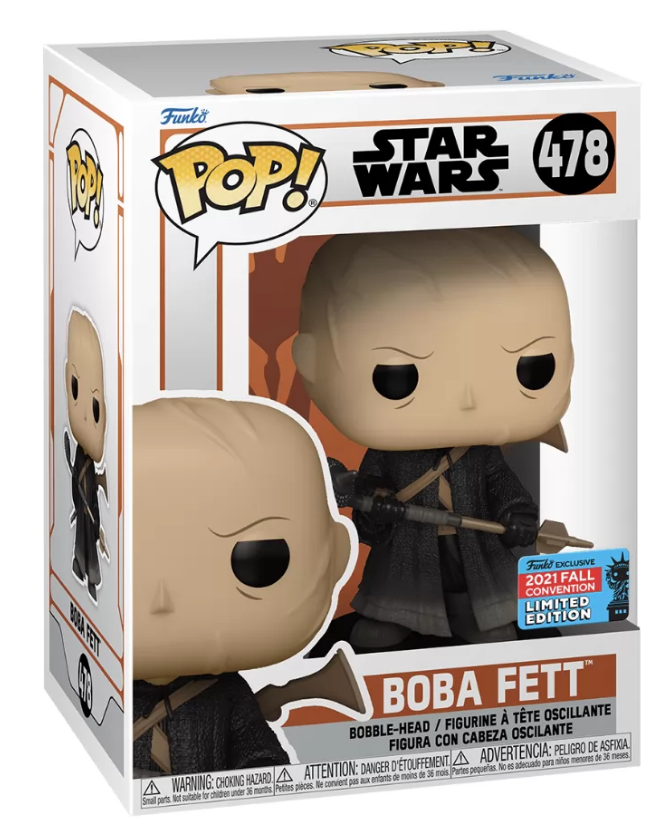 *PRÉ RESERVA* Funko POP! Star Wars - Boba Fett on Tattooine - 2021 Fall Convention Limited Edition Exclusive - 478