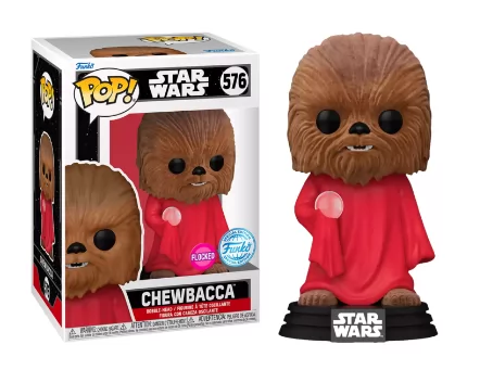 *PRÉ RESERVA* Funko POP! Star Wars - Chewbacca with Robe Flocked Special Edition - 576