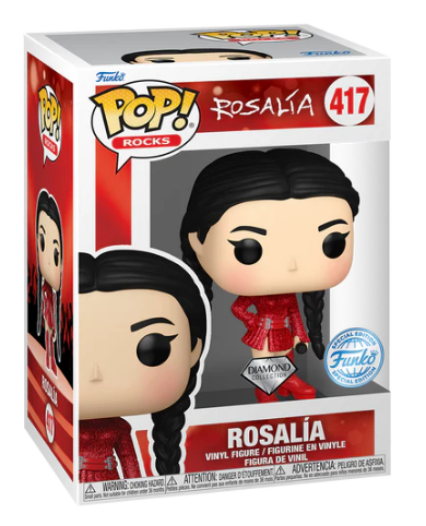 *PRÉ RESERVA* Funko POP! Rocks Rosalia (Motomami Tour) Diamond Exclusive - 417