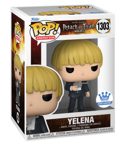 *PRÉ RESERVA* Funko POP! Animation: Attack on Titan - Yelena - Exclusive - 1303