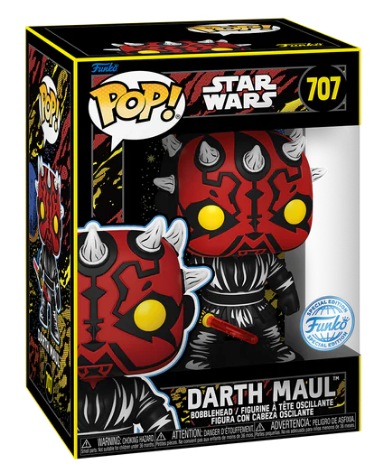 *PRÉ RESERVA* Funko POP! Star Wars Retro Darth Maul Special Edition