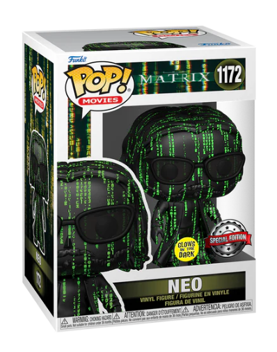 *PRÉ RESERVA* Funko POP! Movies The Matrix Resurrections Neo GITD Special Edition #1172
