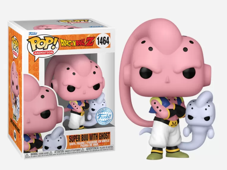 *PRÉ RESERVA* Funko POP! Animation: Dragon Ball Z - Super Buu with Ghost (Funko Special Edition) - 1464