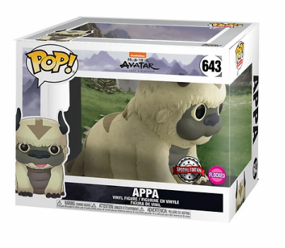 Funko Pop! Avatar The Last Airbender Appa 6 inch Flocked Exclusive - 643