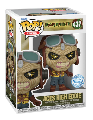 *PRÉ RESERVA* Funko Pop! Rocks Iron Maiden - Aces High Eddie - 437