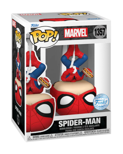 *PRE-BOOK* Funko POP! Marvel Spider-Man with Hotdog Special Edition