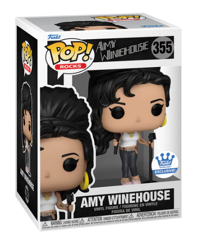 *PRÉ RESERVA* Funko POP! Rocks: AMY WINEHOUSE IN TANK - Funko Exclusive - 355