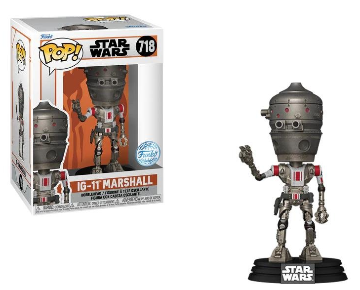 *PRÉ RESERVA* Funko POP! Star Wars: The Mandalorian - IG-11 Marshall