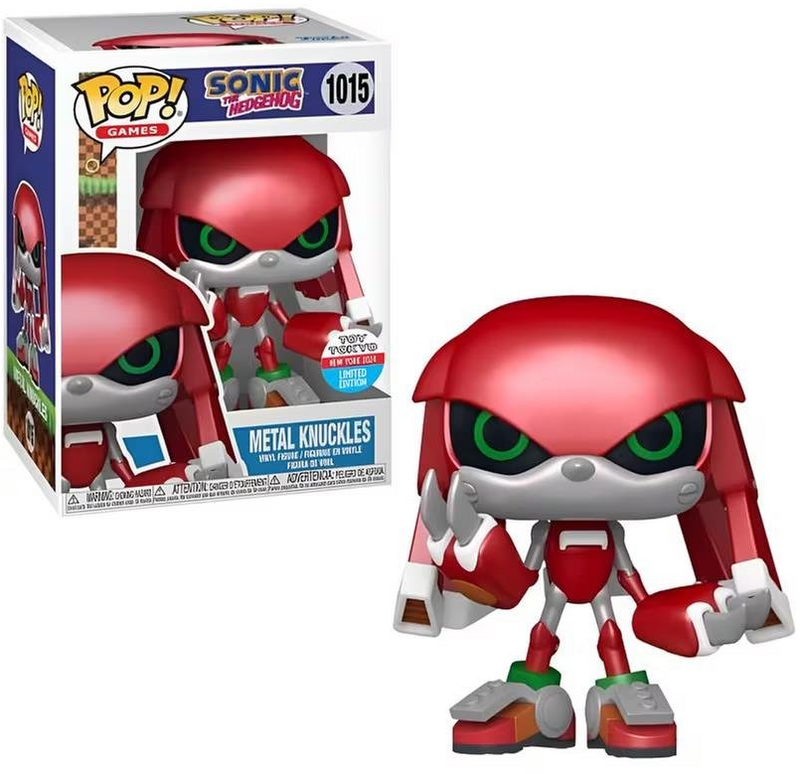 *PRÉ RESERVA* Funko Pop! Games: Sonic the Hedgehog - Metal Knuckles NYCC - 1015