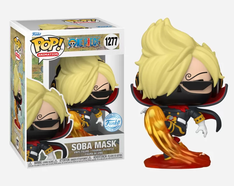 *PRÉ RESERVA* Funko POP One Piece - Soba Mask - Exclusive - 1277