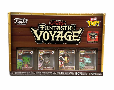 Freddy's Funtastic Voyage Mascot 4 Pack Bitty POP! - Freddy's Funtastic Voyage 2024 Online Edition