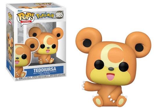 *PRÉ RESERVA* Funko POP! Pokemon - Teddiursa #985