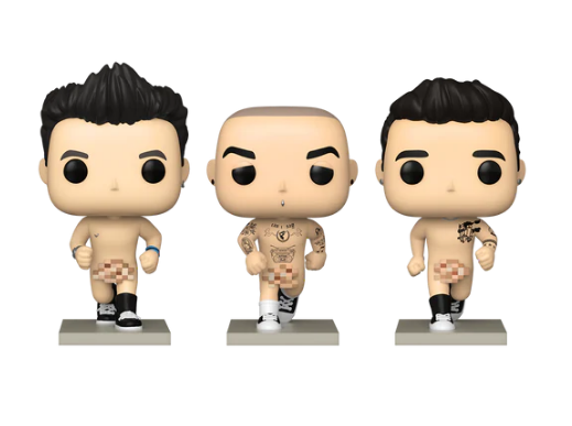 *PRÉ RESERVA* Funko POP! Rocks Blink 182 Mark Hoppus / Travis Barker / Tom Delonge 3 Pack